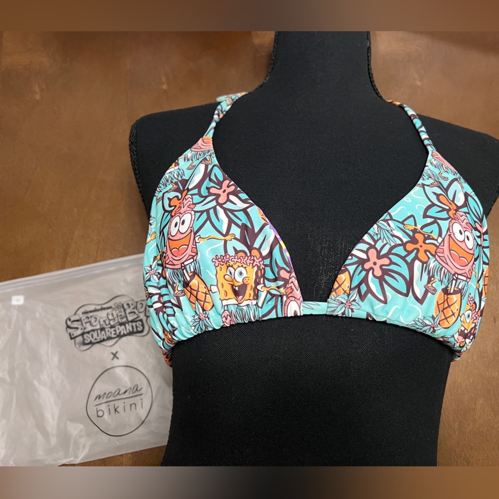 Moana Bikini x SpongeBob SquarePants, Get Spongey Set - Medium NWT - Picture 2 of 8